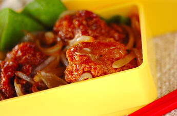 チキンの甘酢炒め