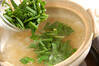 ニラ雑炊の作り方の手順5