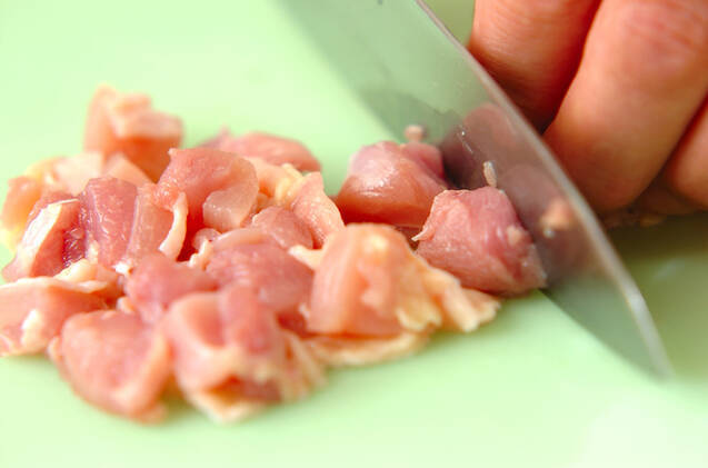 もちもち鶏おこわの作り方の手順2