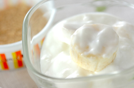 バナナきな粉ヨーグルト