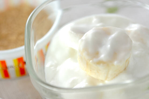 バナナきな粉ヨーグルト