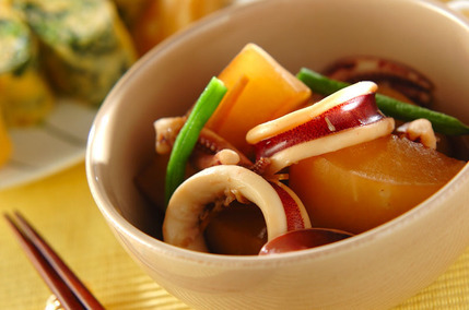 やわらか！イカと大根の煮物