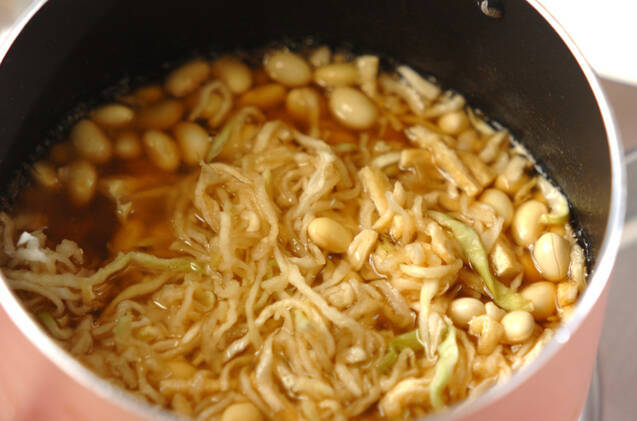 大豆と切干し大根の煮物の作り方の手順6