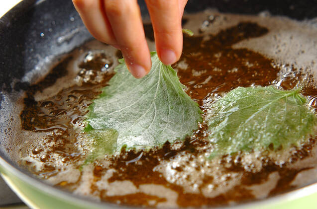 マイタケの天ぷらの作り方の手順7