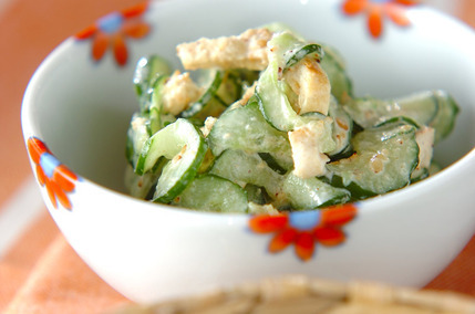 キュウリのマヨ和え