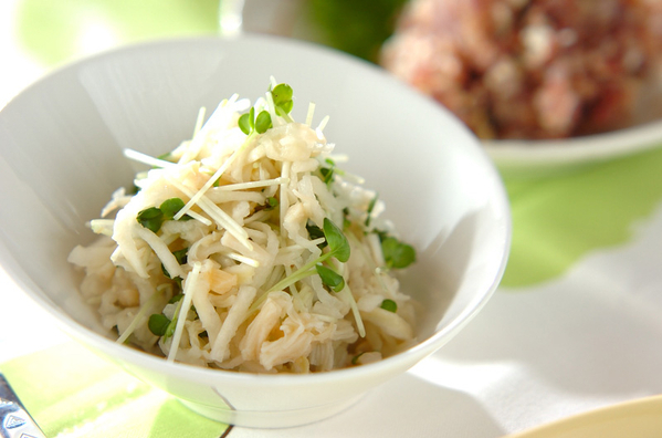 4.切干し大根の酢の物