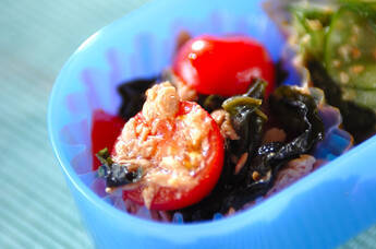 ワカメとツナのサラダ