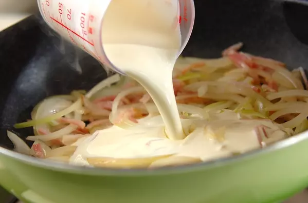 餅ラザニアの作り方1