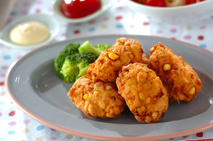 コーン入りチキンナゲット