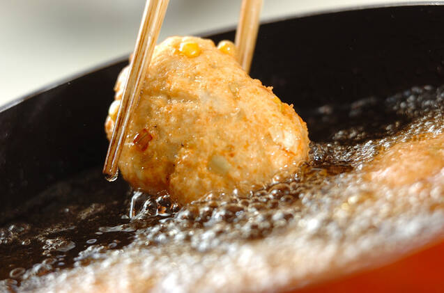 コーン入りチキンナゲットの作り方の手順7