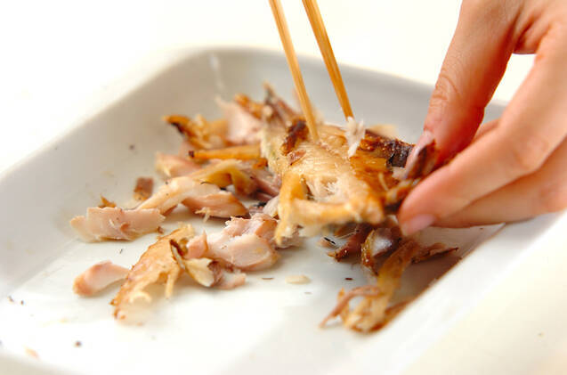 アジとキュウリの酢の物の作り方の手順5