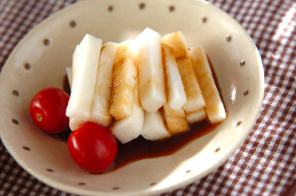 長芋のワサビじょうゆ和え