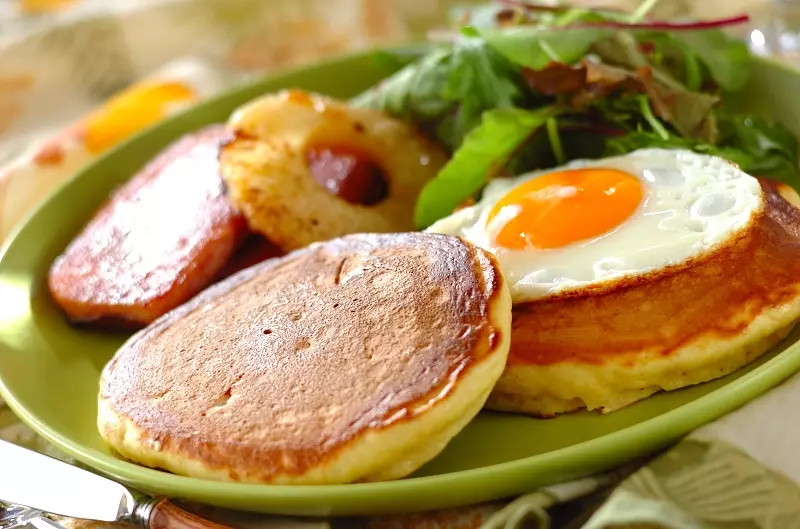 ハワイアンパンケーキプレート レシピ 作り方 E レシピ 料理のプロが作る簡単レシピ