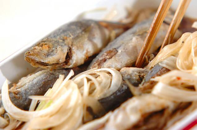 アジの梅南蛮漬けの作り方の手順6