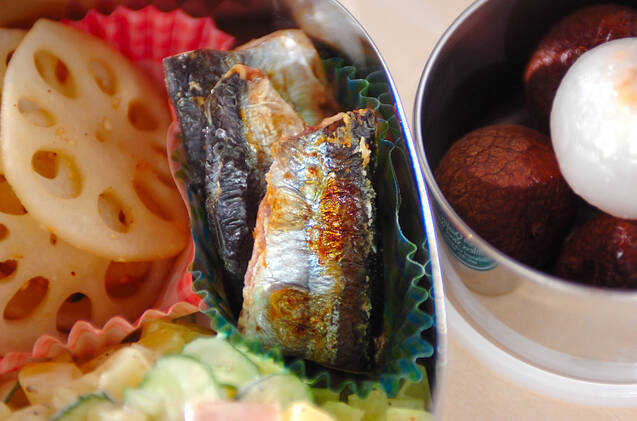 サンマの塩焼き