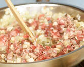 鶏レバーとキノコの伊北部風の作り方2