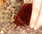 鶏レバーとキノコの伊北部風の作り方4