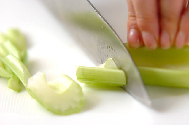 素麺パリパリハーブサラダの作り方の手順3