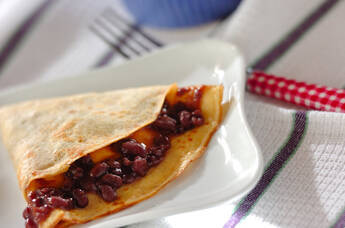 きな粉クレープ