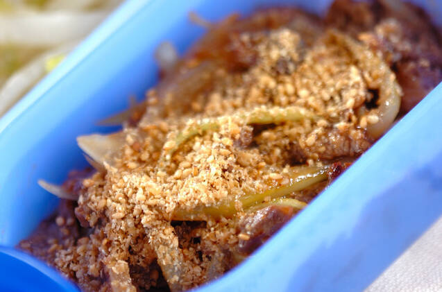 牛肉と玉ネギの炒め物