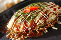 広島焼き風お好み焼き