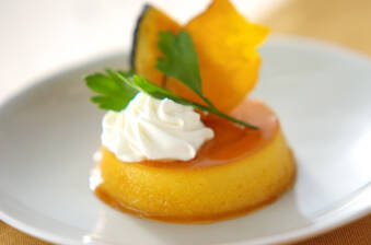 カボチャのプリン