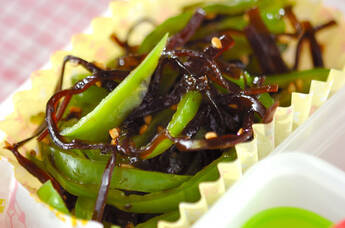 ピーマンの昆布和え