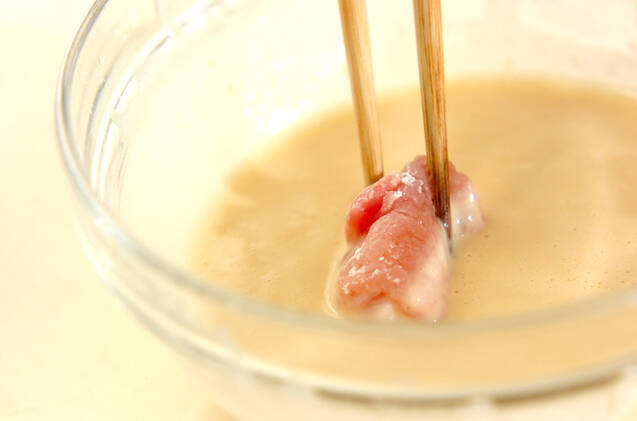 豚肉とパイナップルのベニエの作り方の手順6