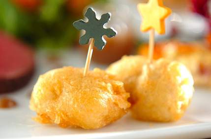 豚肉とパイナップルのベニエ