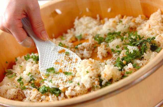 さっぱりいなり寿司の作り方の手順9