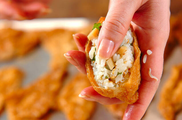 さっぱりいなり寿司の作り方の手順10