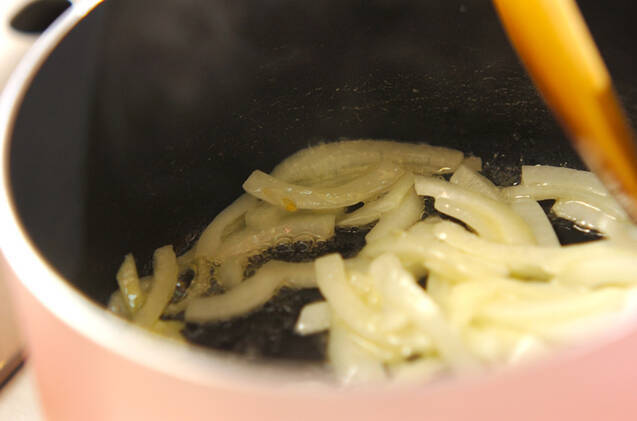 冷製カボチャのスープの作り方の手順3