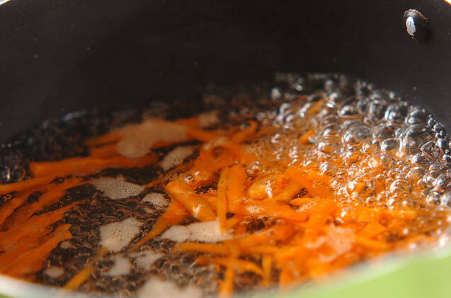 クラゲの梅和えの作り方の手順5