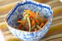 クラゲの梅和え