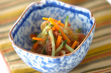 クラゲの梅和え