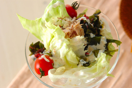 ピーナッツドレッシングサラダ