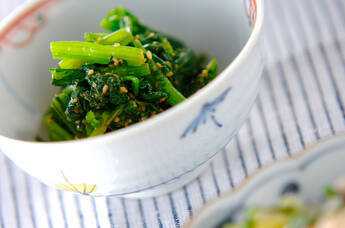 ほうれん草のゴマ和え