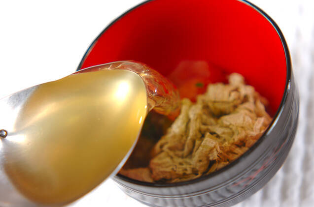 冷とろろ昆布汁の作り方の手順3