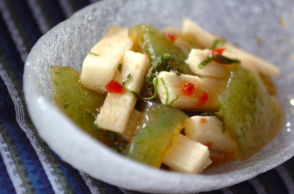 刺身コンニャクのサッパリ和え