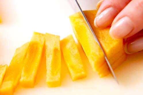 柿のきんぴらの作り方の手順1