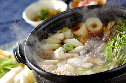 きりたんぽ風鍋