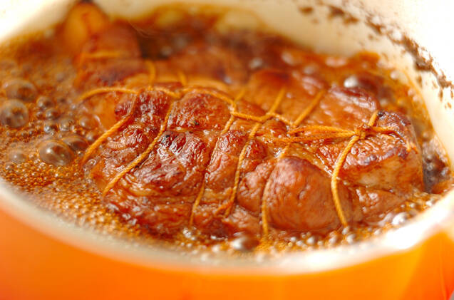 簡単ホロホロ！柔らか煮豚の作り方の手順3