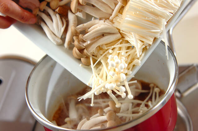 キノコの佃煮の作り方の手順4