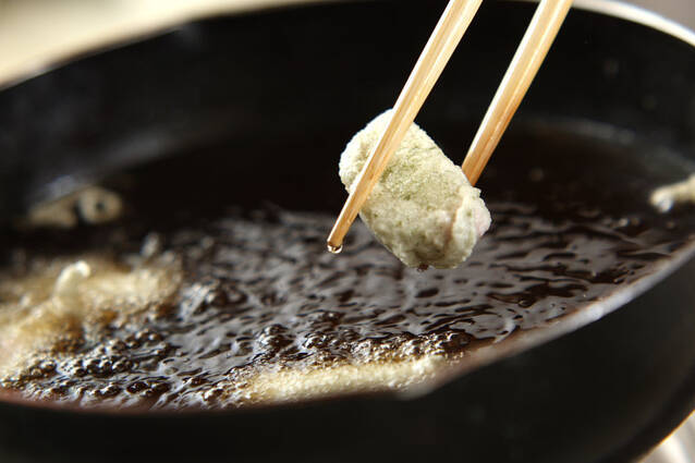 カマボコの天ぷらの作り方の手順4