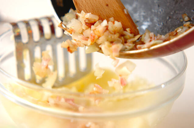 ピーマンカップサラダの作り方の手順2