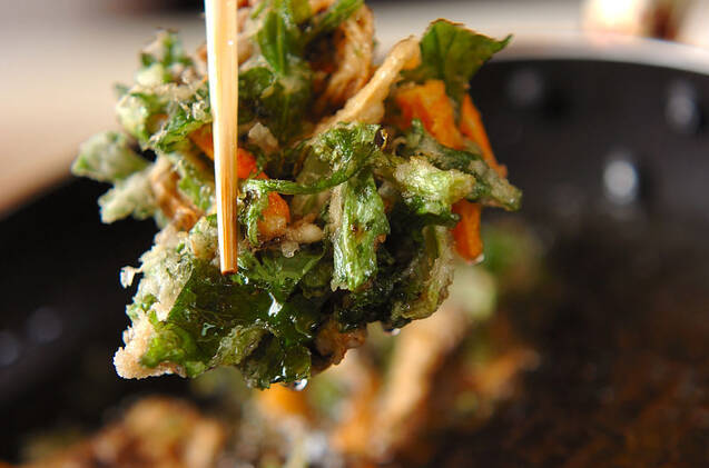 キノコのかき揚げの作り方の手順7