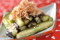 ナスのおかかじょうゆ