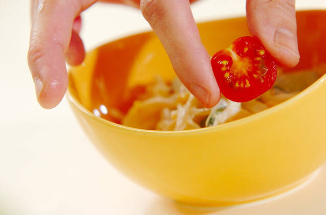 春パスタサラダの作り方の手順9