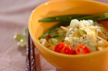 春パスタサラダ