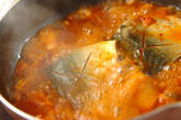 サバのキムチ煮の作り方2